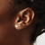 14K Yellow Gold 0.66ct Lab-Grown Diamond Round 3 Prong Heavy Wt. Stud Earrings, 5.75 mm - View 3