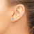 14K Yellow Gold 4ct Lab-Grown Diamond Round Three Prong Stud Earrings, 8.1 mm - EM1007-400-LG - View 3