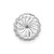 Rhodium-Plated 14K White Gold 4ct Lab-Grown Diamond Round Three Prong Stud Earrings, 8.1 mm - EM1007-400C-WLD - View 6