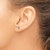 True Origin 14K Yellow Gold 0.54ct Lab-Grown Diamond Round Four Prong Heavy Weight Stud Earrings, 4 mm - View 3