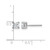 Rhodium-Plated True Origin 14K White Gold 1.4ct Lab-Grown Diamond Round Four Prong Heavy Weight Stud Earrings, 4.5 mm - View 7
