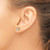 True Origin 14K Yellow Gold 0.72ct Lab-Grown Diamond Round Four Prong Heavy Weight Stud Earrings, 5 mm - View 3