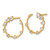 True Origin 14K Yellow Gold 0.614ct Lab-Grown Diamond Circular Stud Earrings, 15.3 mm - View 2