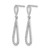 Rhodium-Plated 14K White Gold 0.18ct Lab-Grown Diamond Fashion Dangle Earrings, 27.1 mm - View 2