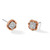 Rhodium-Plated 14K Two-Tone Gold 0.248ct Lab-Grown Diamond Cluster Flower Stud Earrings, 8.15 mm - View 4