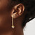 14K Yellow Gold 0.573ct Lab-Grown Diamond Dangle Earrings, 39.15 mm - View 3