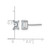 Rhodium-Plated 14K White Gold 1.003ct Lab-Grown Diamond Radiant Four Prong Stud Earrings, 5.7 mm - EM8796-100-WLD - View 4