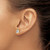 14K Yellow Gold 2.021ct Lab-Grown Diamond Radiant Four Prong Stud Earrings, 7.25 mm - EM8796-200C-LG - View 3