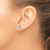 Rhodium-Plated 14K White Gold 1.5ct Lab-Grown Diamond Pear Three Prong Stud Earrings, 7.7 mm - EM8797-150-WLG - View 3