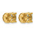 14K Yellow Gold 1.5ct Lab-Grown Diamond Oval Four Prong Stud Earrings, 7.5 mm - EM8799-150-LD - View 4