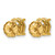 14K Yellow Gold 2ct Lab-Grown Diamond Oval Four Prong Stud Earrings, 8 mm - EM8799-200-LD - View 4