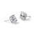 Rhodium-Plated 14K White Gold 3ct Lab-Grown Diamond Oval Four Prong Stud Earrings, 9 mm - EM8799-300-WLD - View 6