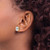 14K Yellow Gold 4ct Lab-Grown Diamond Oval Four Prong Stud Earrings, 9.9 mm - EM8799-400-LG - View 3
