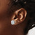 Rhodium-Plated 14K White Gold 5ct Lab-Grown Diamond Oval Four Prong Stud Earrings, 10.7 mm - EM8799-500-WLD - View 3
