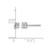 Rhodium-Plated 14K White Gold 0.48ct Lab-Grown Diamond Stud Stud Earrings, 3.7 mm - View 4
