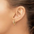 True Origin 14K Yellow Gold 0.28ct Lab-Grown Diamond Hinged Hoop Earrings, 13.5 mm - View 3