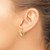 True Origin 14K Yellow Gold 0.32ct Lab-Grown Diamond Hinged Hoop Earrings, 13.7 mm - View 3