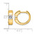 True Origin 14K Yellow Gold 0.6ct Lab-Grown Diamond Hinged Hoop Earrings, 13.7 mm - View 4