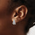 Sterling Silver Rhodium-Plated Polished Octopus Stud Earrings, 12.5 mm - View 3
