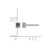 White Night Sterling Silver Rhodium-Plated Blue 0.12ct Diamond Stud Earrings, 4 mm - View 4