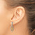 Sterling Silver & Gold-Tone Polished Infinity Drop Post Dangle Earrings, 28.3 mm - View 3