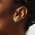 Sterling Silver Rhodium-Plated Amethyst Stud Earrings, 7.79 mm - View 3