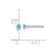 Sterling Silver Madi K Rhodium-Plated 3.00 mm Blue Cubic Zirconia Stud Stud Earrings, 3 mm Long - View 3