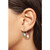 Sterling Silver & Rose-Tone Dangle Earrings, 29 mm - View 3