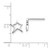 White Ice Sterling Silver Rhodium-Plated 0.01ct Diamond Star Stud Earrings, 103 mm - View 4