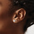 Chisel Stainless Steel Polished 6 mm Star Cubic Zirconia Stud Stud Earrings, 6.57 mm Long - View 4