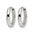 Chisel Stainless Steel Polished 1.4 mm Endless Hinged Hoops Earrings, 11.52 mm Long - View 3