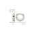 Chisel Stainless Steel Polished 2 mm Endless Hinged Hoops Earrings, 8.44 mm Long - View 5