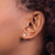 Chisel Stainless Steel Polished Triangle Stud Earrings, 4.95 mm - View 4