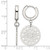 Chisel Stainless Steel Polished Flower Dangle Hinged Hoop Drop Earrings, 36.32 mm - View 5