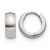Chisel Stainless Steel Polished 5 mm Hinged Hoop Earrings, 13 mm Long