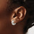 Chisel Stainless Steel Polished 6 mm Hinged Hoop Earrings, 13 mm Long - View 3