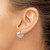 Chisel Stainless Steel Polished 7 mm Hinged Hoop Earrings, 13 mm Long - View 3