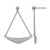 Stainless Steel Polished Post Dangle Earrings, 41.06 mm
