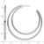 Chisel Stainless Steel Polished Post Hoop Earrings, 54.5 mm - View 4