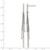 Chisel Stainless Steel Polished Bar Post Dangle Earrings, 68 mm, 1.5 mm Wide - View 4