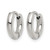 Chisel Stainless Steel Polished 2.5 mm Hinged Hoop Earrings, 11.5 mm Long - View 2