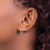 Chisel Stainless Steel Polished 1.6 mm Hinged Hoop Earrings, 17 mm Long - View 3