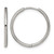 Chisel Stainless Steel Polished 1.6 mm Hinged Hoop Earrings, 19 mm Long
