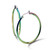 Chisel Stainless Steel Polished Rainbow Ion-Plated 2.5 mm Hoop Earrings, 42.5 mm Long - View 5