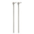 Chisel Stainless Steel Polished Bar Post Dangle Earrings, 68 mm, 5 mm Wide - View 2