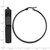 Chisel Stainless Steel Polished Black Ion-Plated 9 mm Hoop Earrings, 52 mm Long - View 4