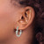 Chisel Stainless Steel Polished Twist Hoop Earrings, 22.6 mm - View 3