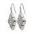 Stainless Steel Polished Dangle Shepherd Hook Drop French Wire Earrings, 47 mm - View 3