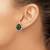 Stainless Steel Polished Labradorite Stud Earrings - View 4
