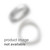 Stainless Steel Antiqued and Polished Cubic Zirconia Cuff Single Dangle Earring - View 5